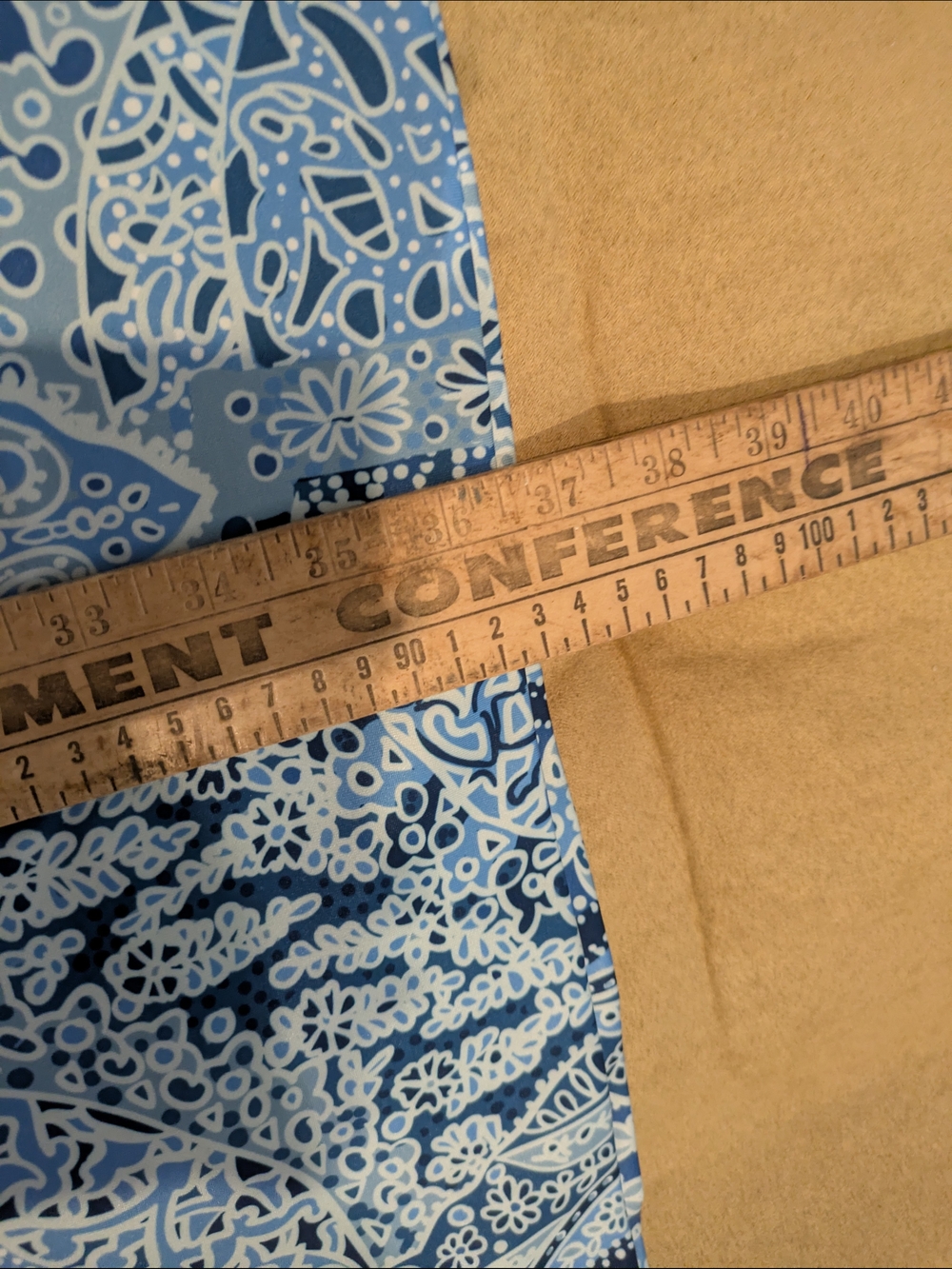 Gretchen Scott Designs Blue Paisley Print Midi Dress